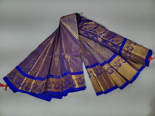 THIRUBHUVANAM HF ZARI SILK SAREE WITH BLOUSE
